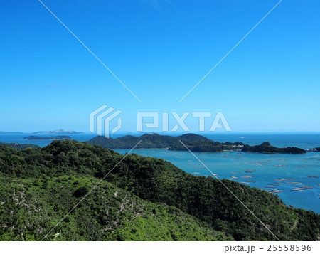 虫明大平山から見た播磨灘 25558596