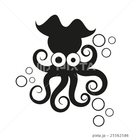 Logo octopus vector illustration 25562586
