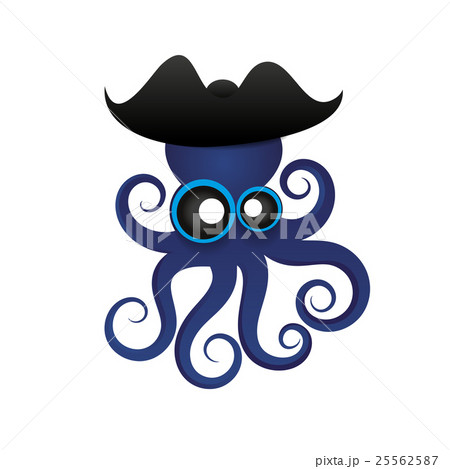 Beautiful tropical octopus 25562587