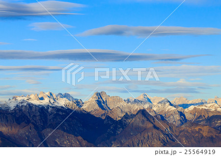 Winter panorama from Monte Grappa, Italy Winter panorama from Monte Grappa, Italy 25564919