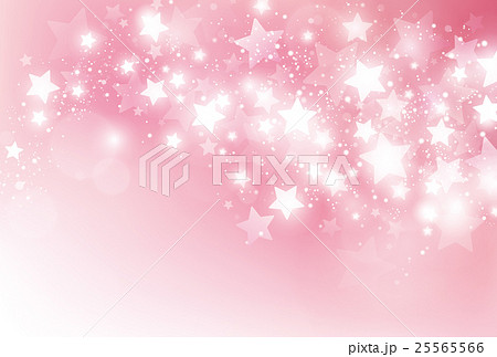 ピンク 星 背景のイラスト素材