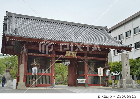 護国寺　仁王門 25566815