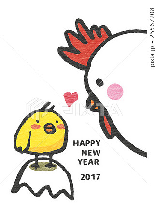 酉年　年賀素材 25567208