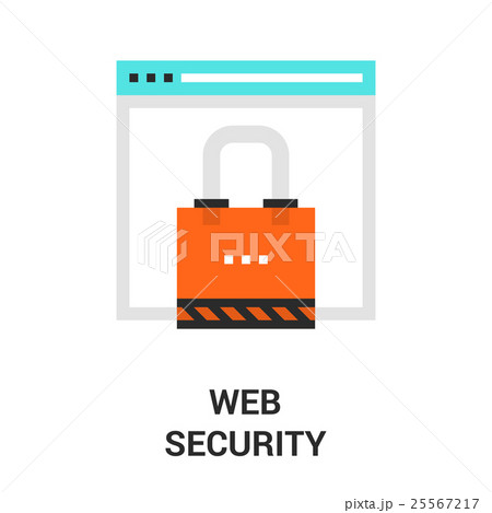 web security icon 25567217