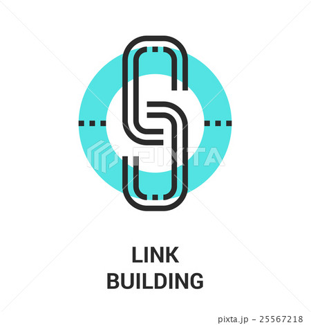 link building icon 25567218