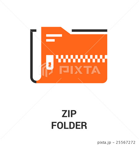 zip folder icon 25567272