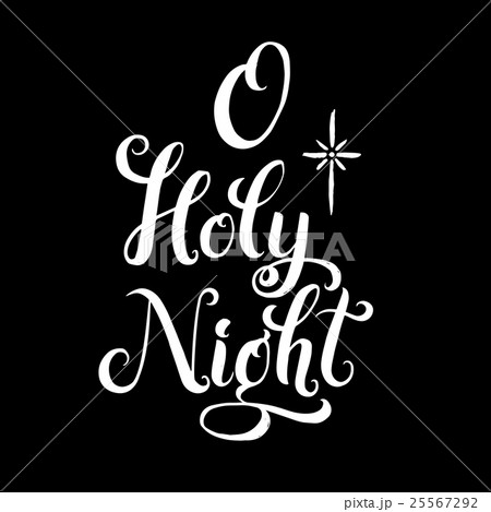 Christmas Calligraphy. Greeting Card White Christmas Calligraphy. Greeting Card White 25567292