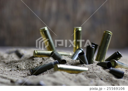 bullet in the sand 25569106