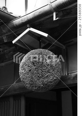 新酒を知らせる杉玉 25569350