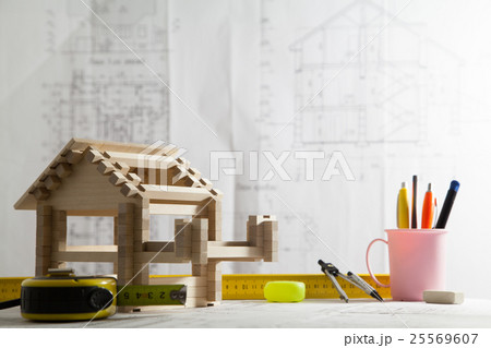 House on the blueprints House on the blueprints 25569607