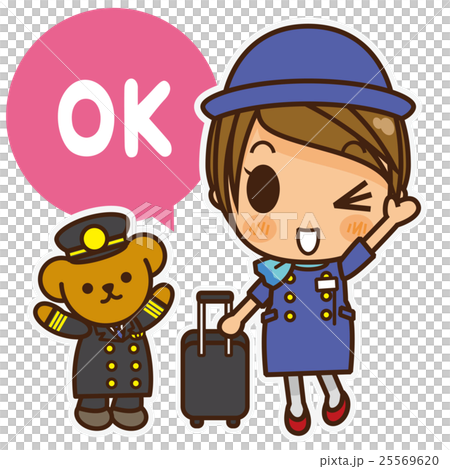 オンナノコ 客室乗務員 OK 25569620