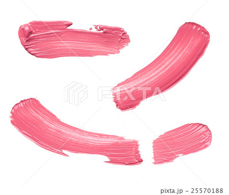 smear paint of cosmetic products 25570188