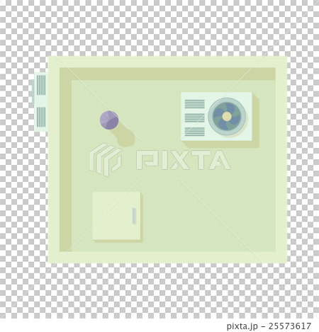 Modern building top view icon, cartoon style Modern building top view icon, cartoon style 25573617