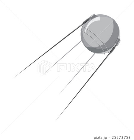 Artificial Earth satellite icon, cartoon style Artificial Earth satellite icon, cartoon style 25573753