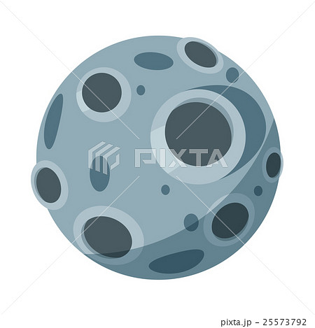 Full moon icon in cartoon style Full moon icon in cartoon style 25573792