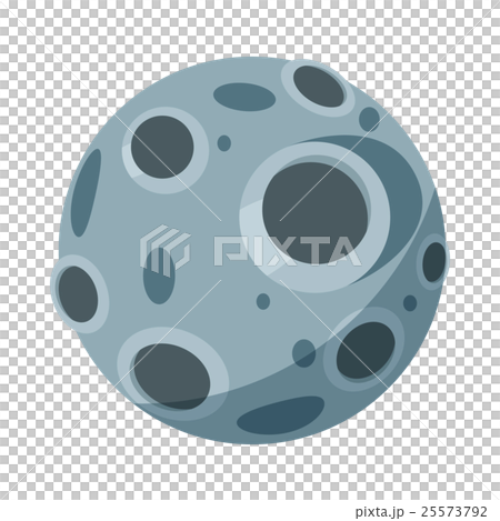 Full moon icon in cartoon style Full moon icon in cartoon style 25573792