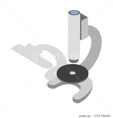 Microscope icon, isometric 3d style 25574698