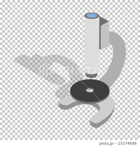Microscope icon, isometric 3d style 25574698