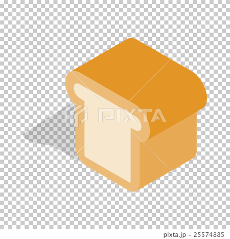 Bread icon, isometric 3d style 25574885