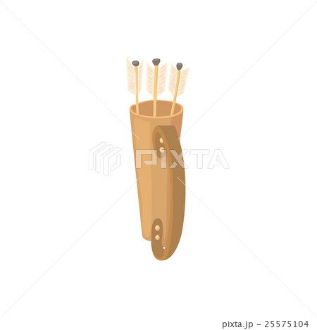 Quiver icon, cartoon style 25575104
