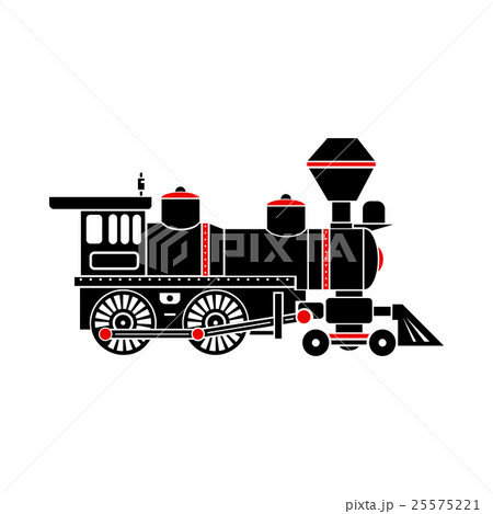 Locomotive icon, simple style 25575221