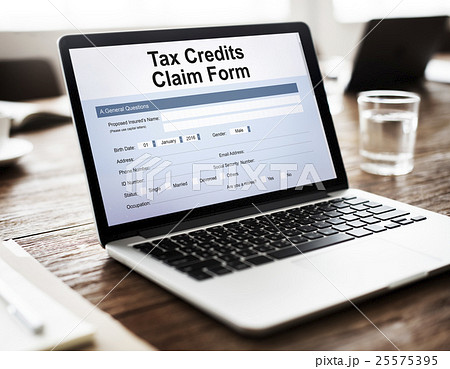 Tax Credits Claim Form Concept 25575395