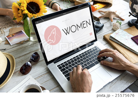 Women New Business Launch Plan Concept Women New Business Launch Plan Concept 25575676