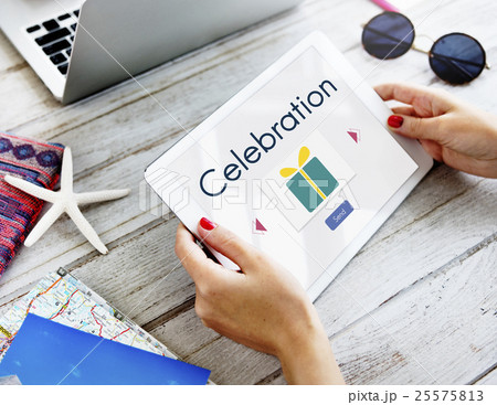 Anniversary Surpise Event Present Concept 25575813