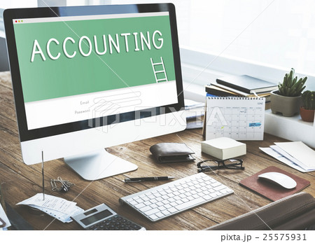 Accounting Online Banking Financial Concept 25575931