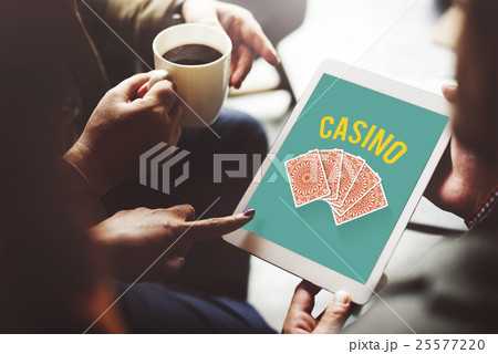 Gambling Luck Jackpot Risk Wager Concept Gambling Luck Jackpot Risk Wager Concept 25577220
