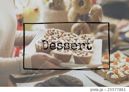 Dessert Sweet Eating Bakery Concept 25577861