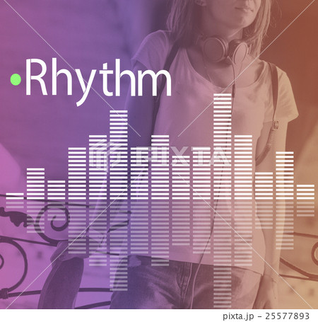 Music Audio Melody Wave Graphic Concept 25577893