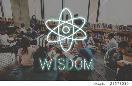 Education Science Physics Graphic Icons Concept 25578050