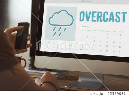 Overcast Forecast Weather Rainy Cloud Concept Overcast Forecast Weather Rainy Cloud Concept 25579081