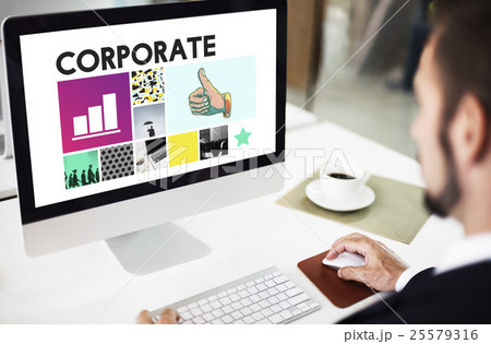 Corporate Business Organization Company Concept Corporate Business Organization Company Concept 25579316