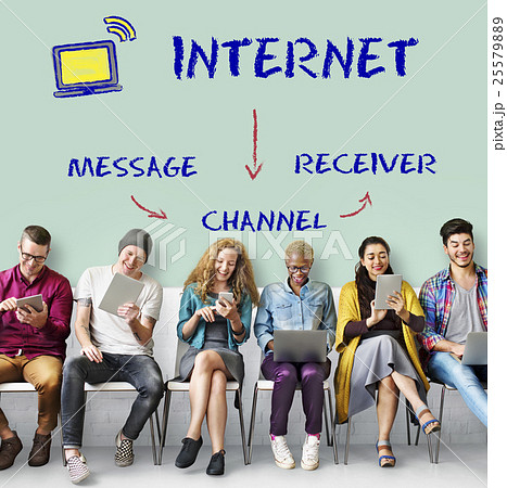 Blog Chat Communication Connection Graphic Concept Blog Chat Communication Connection Graphic Concept 25579889