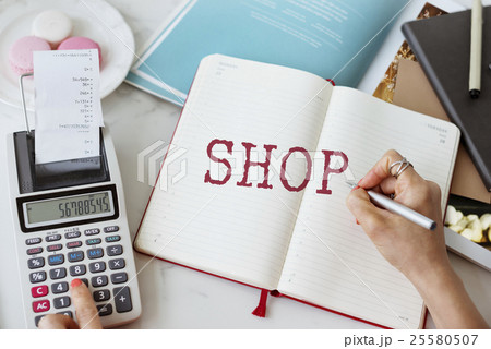 Shop Purchase Retail Selling Buying Graphic Concept Shop Purchase Retail Selling Buying Graphic Concept 25580507