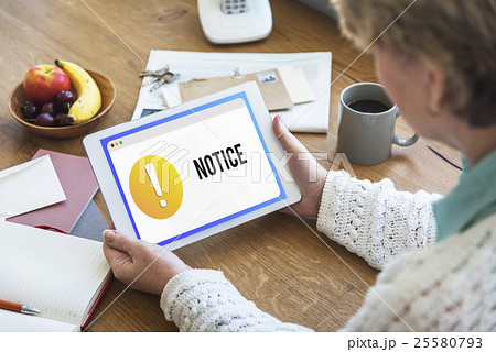 Notice Notification Alert Exclamation Point Concept 25580793
