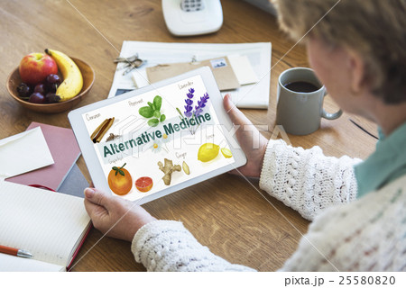 Alternative Medicine Healthcare Herbal Natural Concept 25580820
