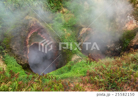 Vrata Ada Gate Hell Geyser in Valley of Geysers. Vrata Ada Gate Hell Geyser in Valley of Geysers. 25582150
