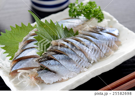 秋刀魚の刺身 25582698