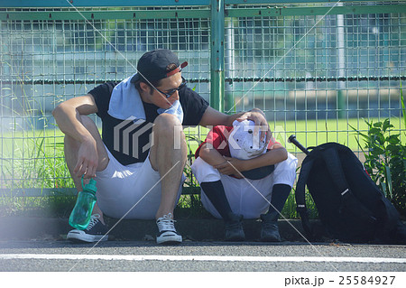 夢を追う親子 少年野球 夢を追う親子 少年野球 25584927