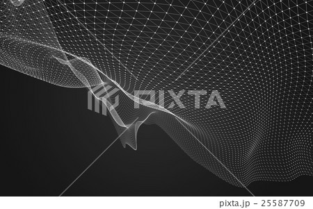 Abstract polygonal space low poly dark background Abstract polygonal space low poly dark background 25587709