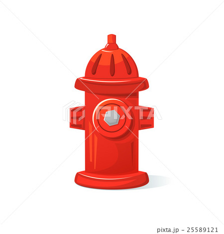 Icon fire hydrant, vector illustration 25589121