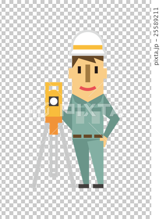 測量士【フラット人間・シリーズ】 25589211