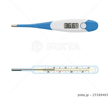 medical thermometer isolated on white, medical thermometer isolated on white, 25589465