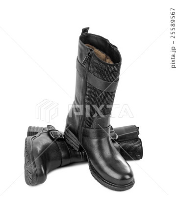 Black woman boots 25589567