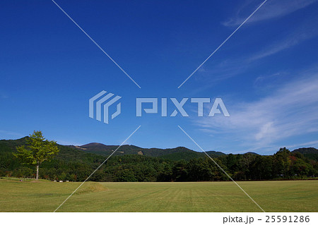 道後山高原クロカンパークから見た道後山方面 25591286