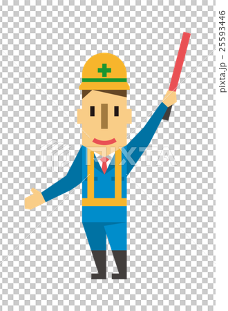 交通警備【フラット人間・シリーズ】 25593446