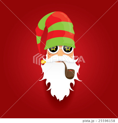 vector rock n roll santa claus 25596158